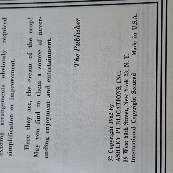 Blue Book Fav Piano Pieces, Daily Dozen, Music For Piano Vol. One, Gay Nineties - Picture 11 of 11